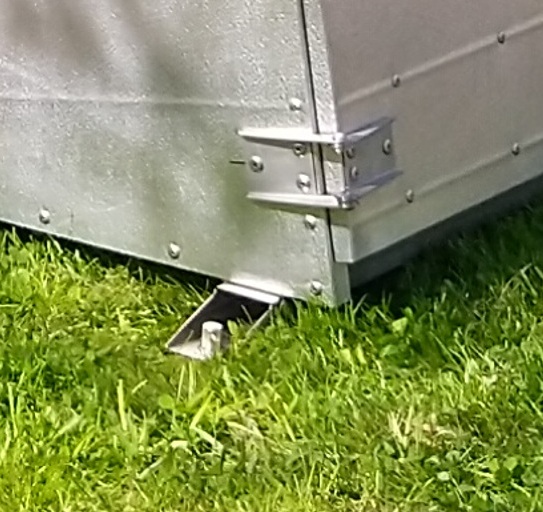 Detailaufnahme Befestigung